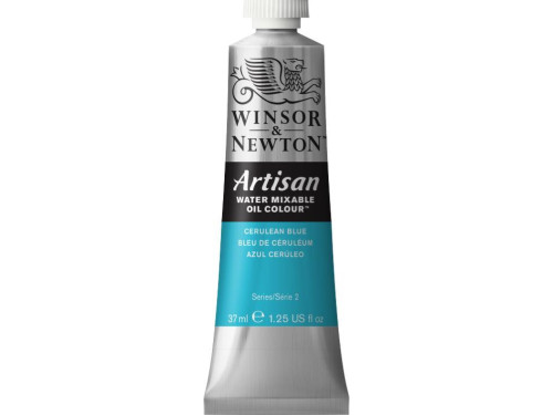 Farba olejna Artisan Water - Winsor & Newton - Cerulean Blue, 37 ml