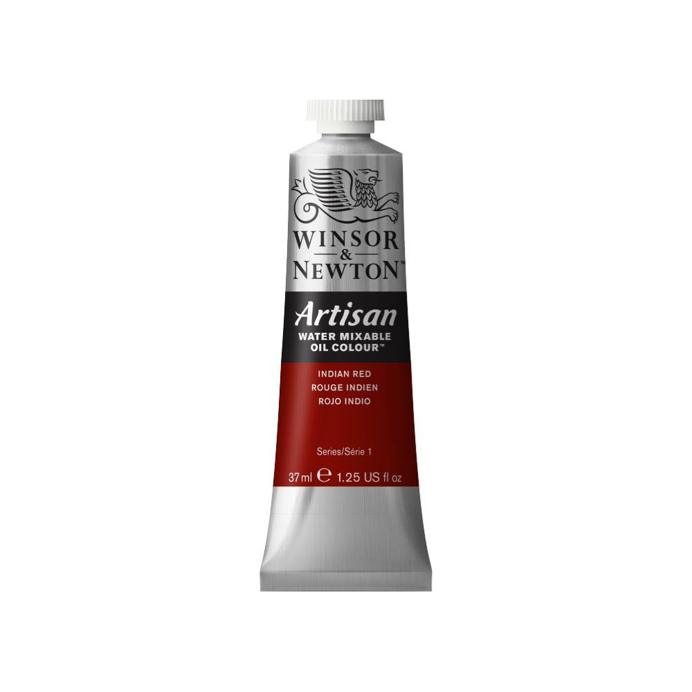 Artisan Water oil paint - Winsor & Newton - Indian Red, 37 ml