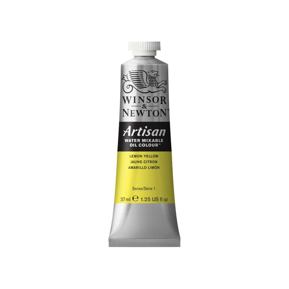 Artisan Water oil paint - Winsor & Newton - Yellow Lemon, 37 ml
