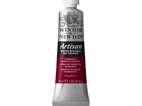 Artisan Water oil paint - Winsor & Newton - Permanent Alizarin Crimson, 37 ml
