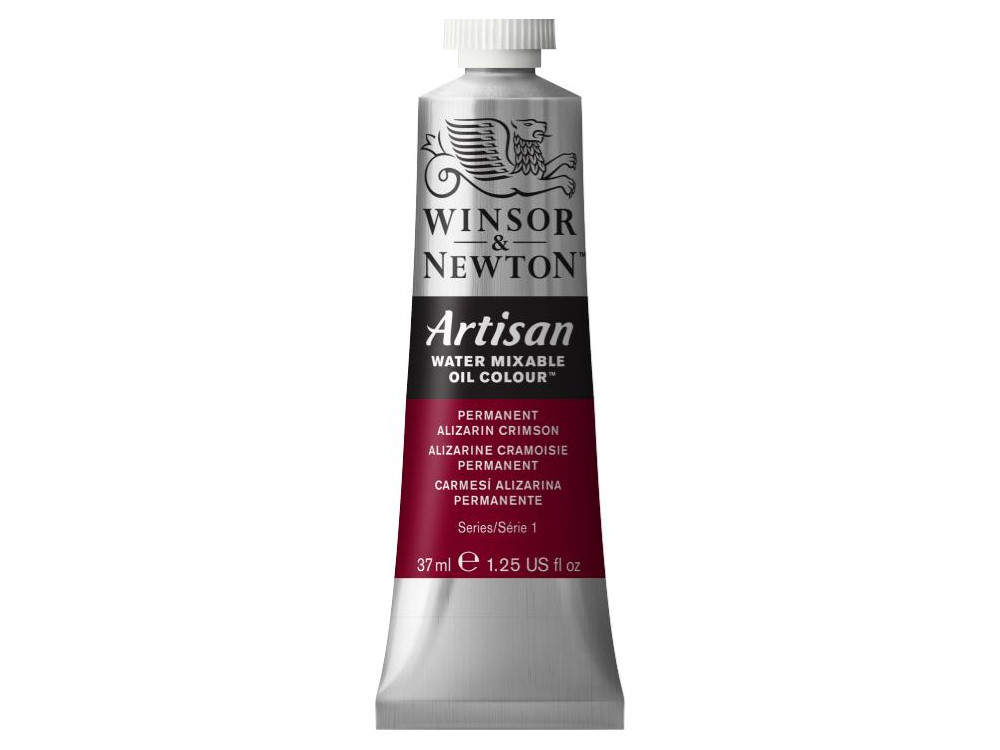 Farba olejna Artisan Water - Winsor & Newton - Permanent Alizarin Crimson, 37 ml