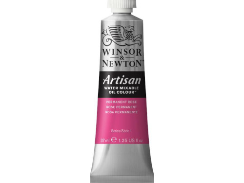 Farba olejna Artisan Water - Winsor & Newton - Permanent Rose, 37 ml