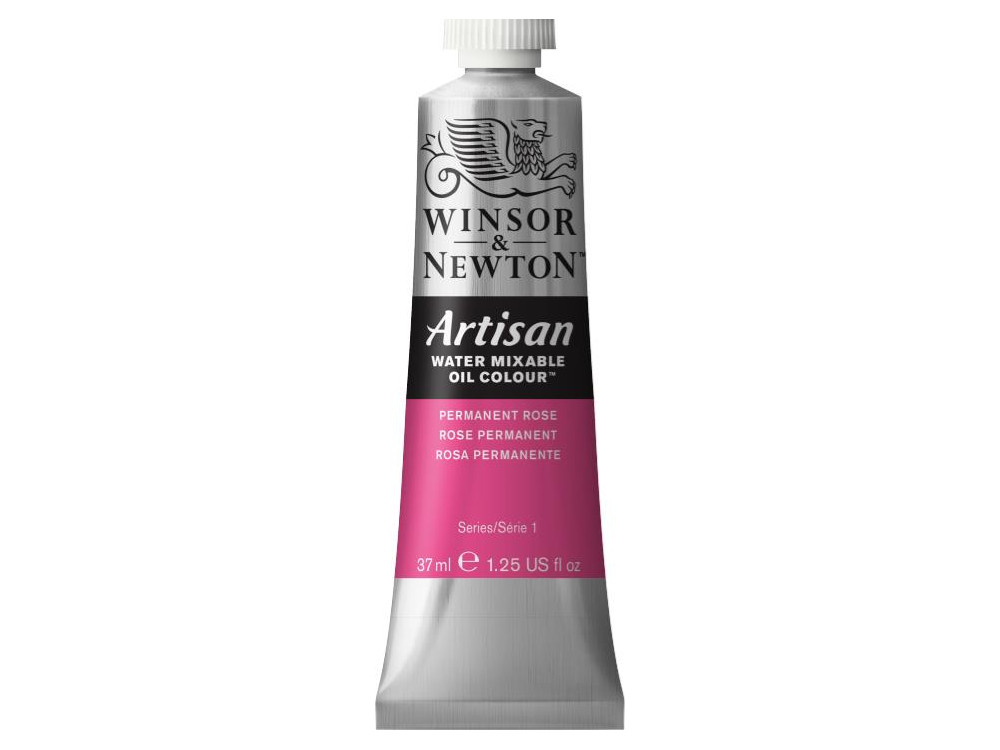 Artisan Water oil paint - Winsor & Newton - Permanent Rose, 37 ml