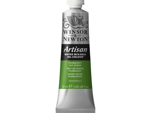 Farba olejna Artisan Water - Winsor & Newton - Permanent Sap Green, 37 ml