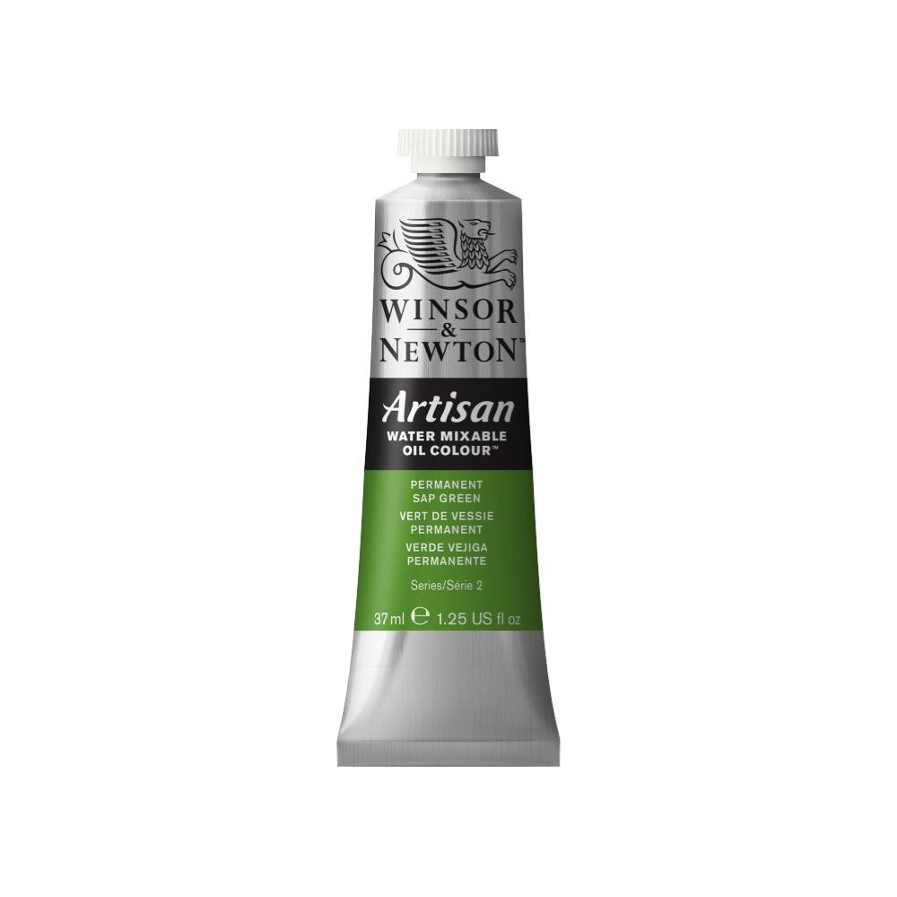 Artisan Water oil paint - Winsor & Newton - Permanent Sap Green, 37 ml