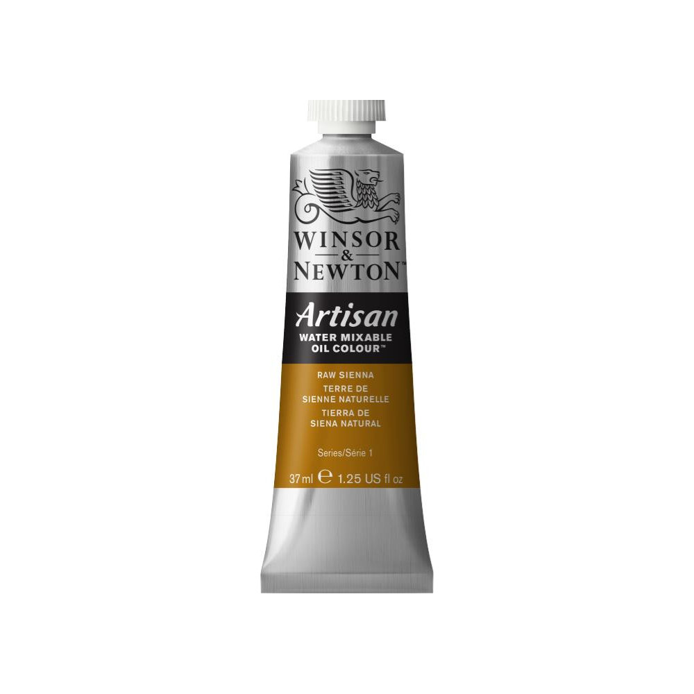 Artisan Water oil paint - Winsor & Newton - Raw Sienna, 37 ml