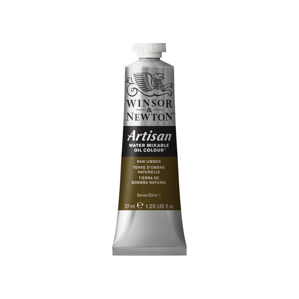 Farba olejna Artisan Water - Winsor & Newton - Raw Umber, 37 ml