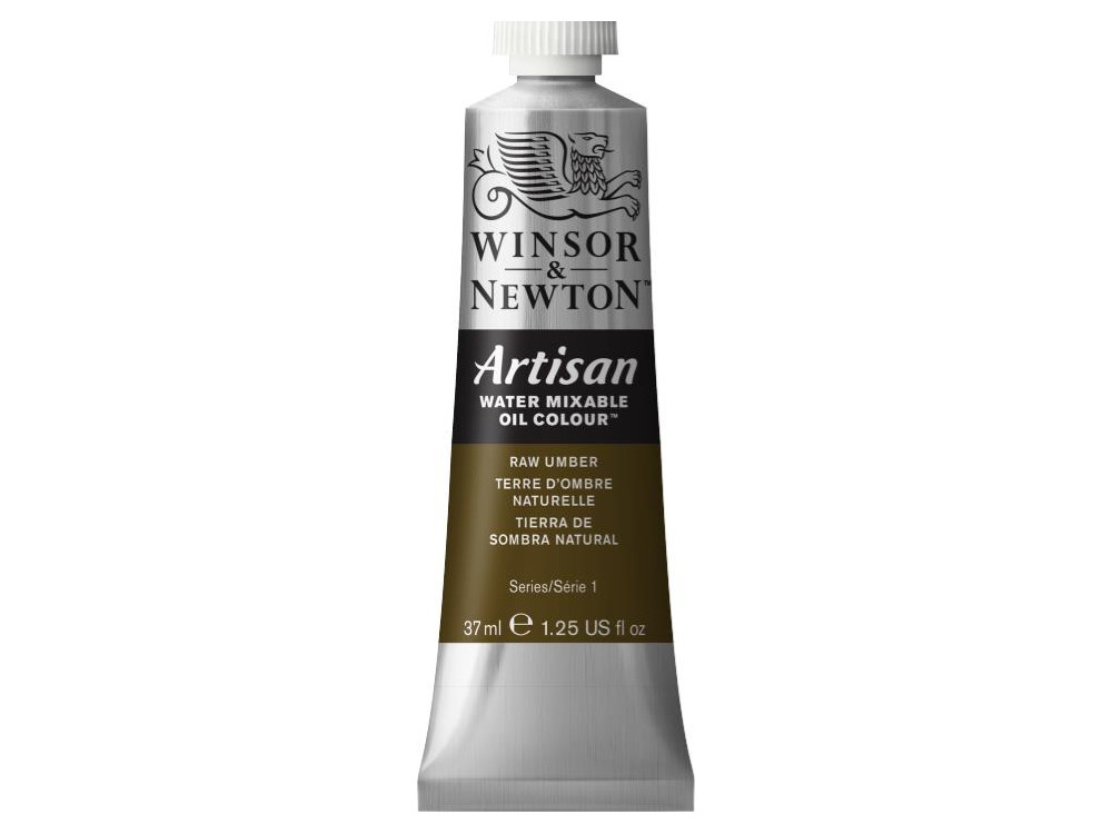 Artisan Water oil paint - Winsor & Newton - Raw Umber, 37 ml