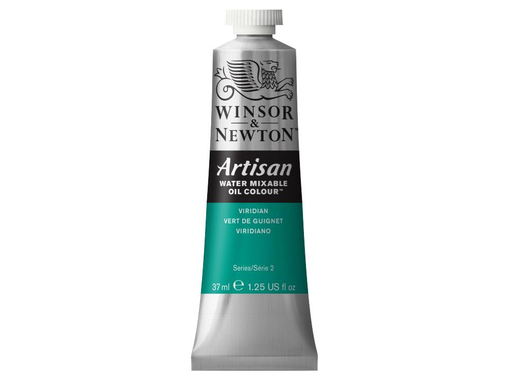 Artisan Water oil paint - Winsor & Newton - Viridian, 37 ml