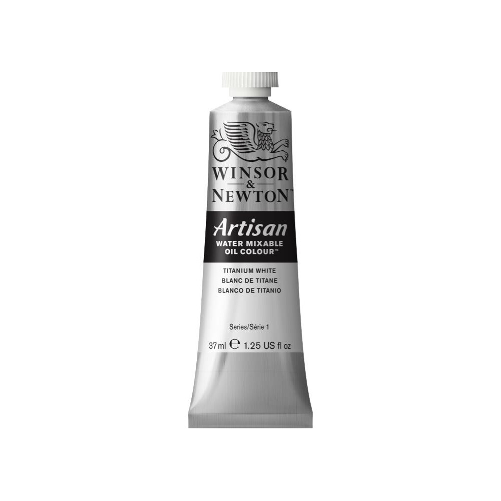 Farba olejna Artisan Water - Winsor & Newton - Titanium White, 37 ml