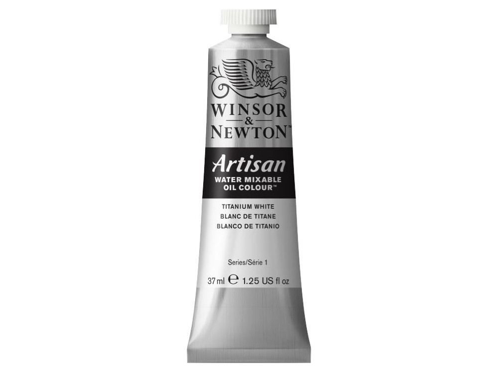 Farba olejna Artisan Water - Winsor & Newton - Titanium White, 37 ml