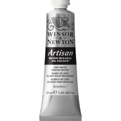 Farba olejna Artisan Water - Winsor & Newton - Zinc White, 37 ml