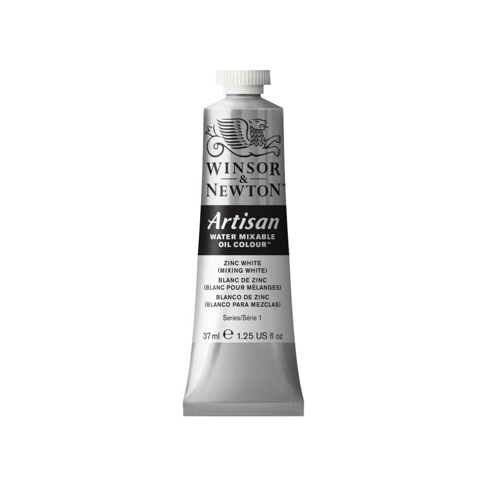 Artisan Water oil paint - Winsor & Newton - Zinc White, 37 ml