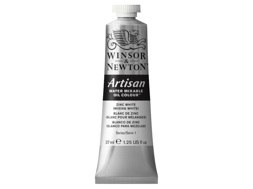 Farba olejna Artisan Water - Winsor & Newton - Zinc White, 37 ml