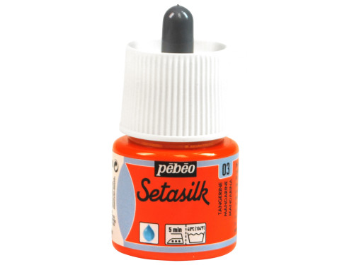 Farba do jedwabiu Setasilk - Pébéo - Tangerine, 45 ml