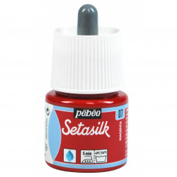 Farba do jedwabiu Setasilk - Pébéo - Magenta, 45 ml