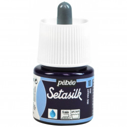Setasilk water based paint for silk - Pébéo - Iris Violet, 45 ml