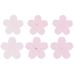 Kwiaty papierowe Sakura - Rico Design - różowe, 5 cm, 90 szt.