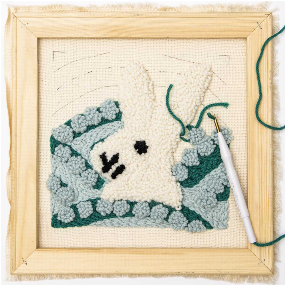 Embroidery wooden frame - Rico Design - 30 x 30 cm
