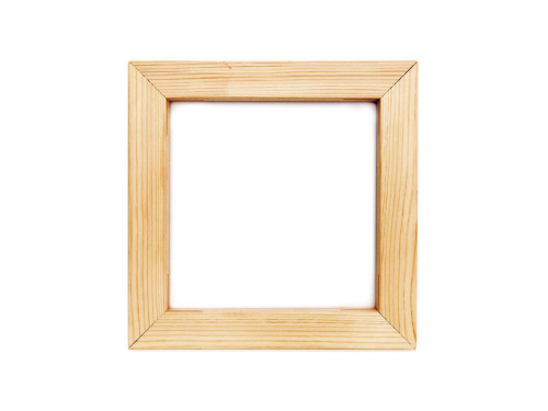 Ramka do wyszywania, drewniana - Rico Design - 20 x 20 cm