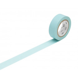 Taśma papierowa washi - MT Masking Tape - Baby Blue, 7 m