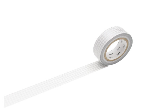 Taśma papierowa washi - MT Masking Tape - Hougan Silver 2, 7 m