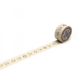 Taśma papierowa washi - MT Masking Tape - Morris Daisy, 10 m