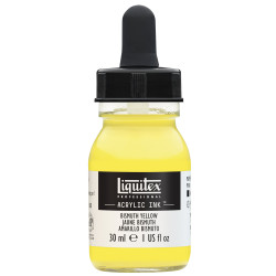 Professional Acrylic ink - Liquitex - Bismuth Yellow, 30 ml