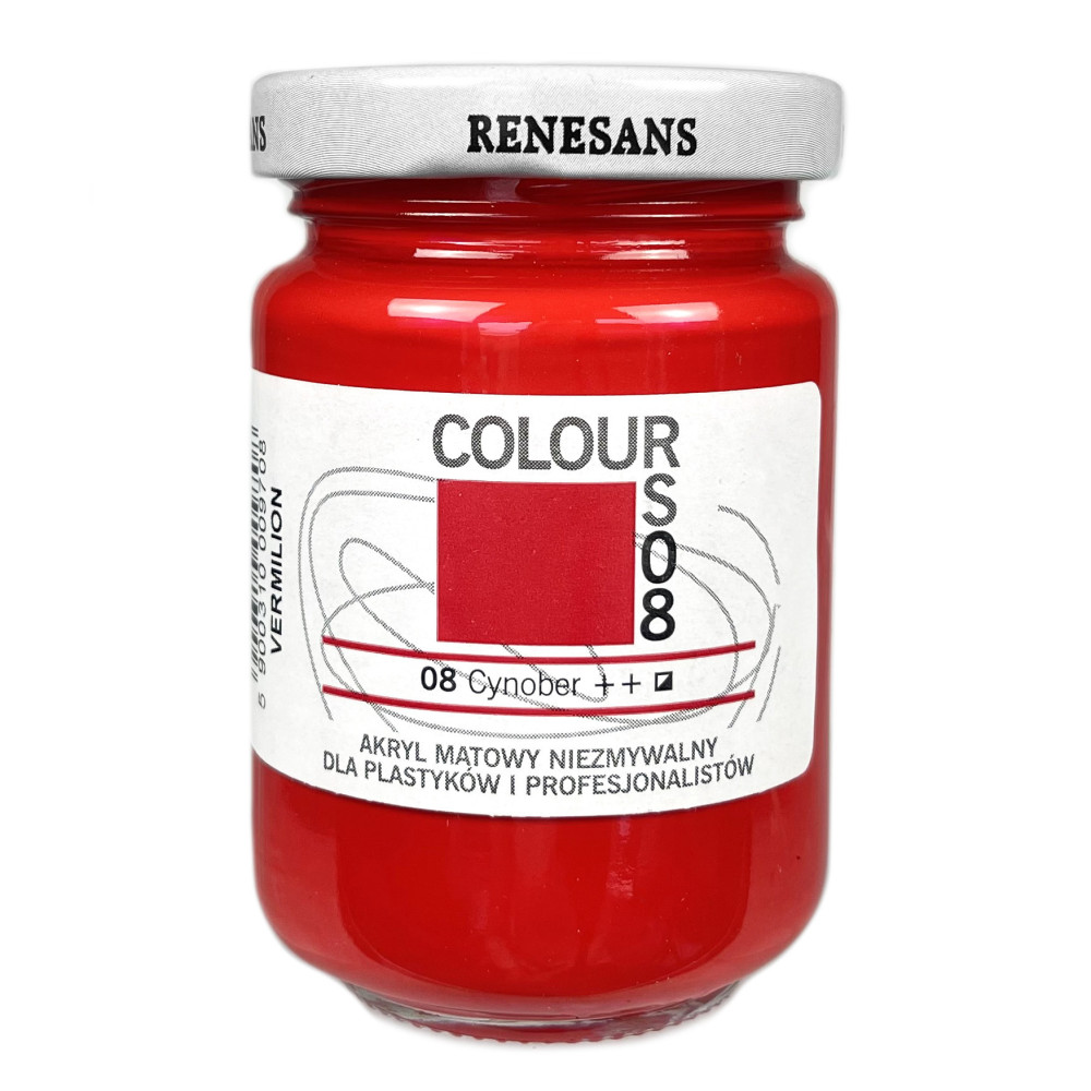 Farba Akrylowa Colours Renesans Vermilion Ml