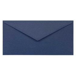 Koperta Keaykolour 120g - DL, Royal Blue, niebieska, granatowa