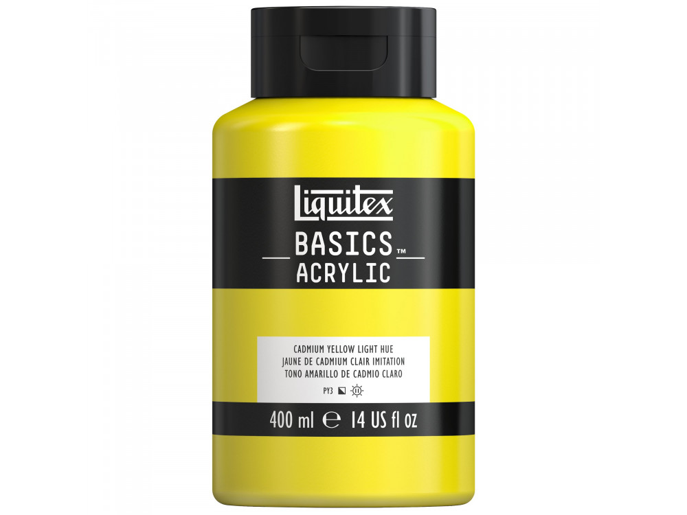 Farba Basics Acrylic - Liquitex - 159, Cadmium Yellow Light, 400 ml