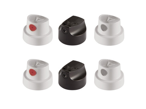 Spray paint replacement caps - Liquitex - 6 pcs.