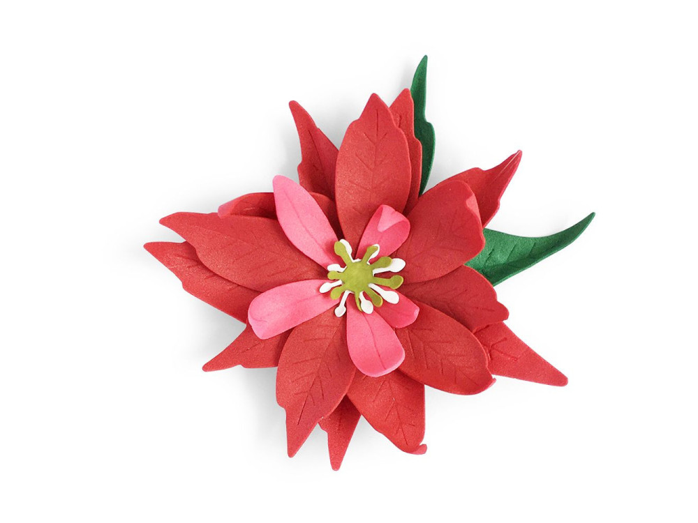 Thinlits cutting dies - Sizzix - Poinsettia Flower, 7 pcs.