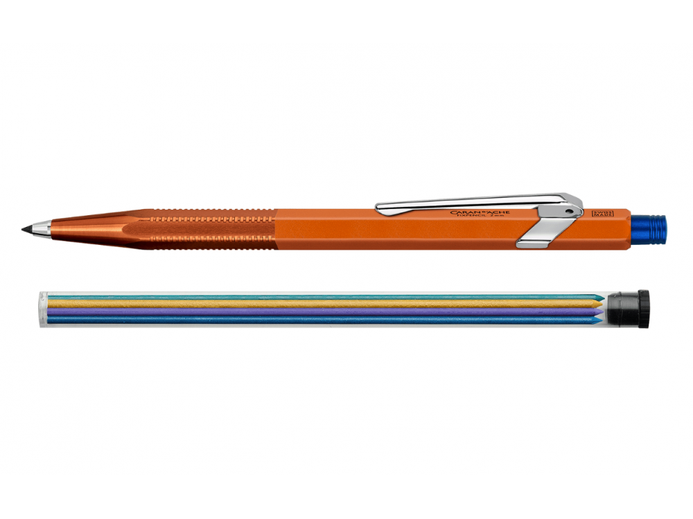 Ołówek automatyczny Fixpencil Alfredo Häberli - Caran d'Ache - Ochre, 2 mm