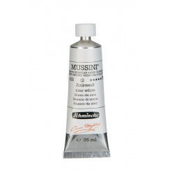 Farba olejna Mussini - Schmincke - 102, Zinc White, 35 ml