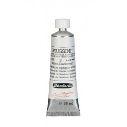 Mussini resin-oil paints - Schmincke - 103, Titanium Opaque White, 35 ml