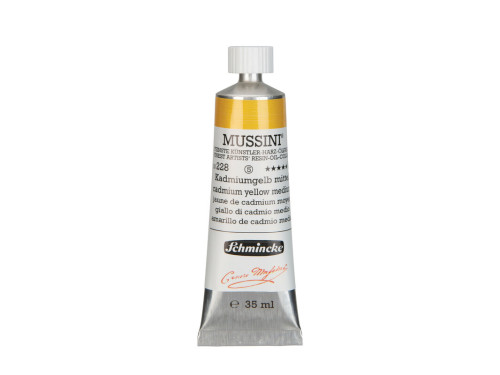 Farba olejna Mussini - Schmincke - 228, Cadmium Yellow Medium, 35 ml