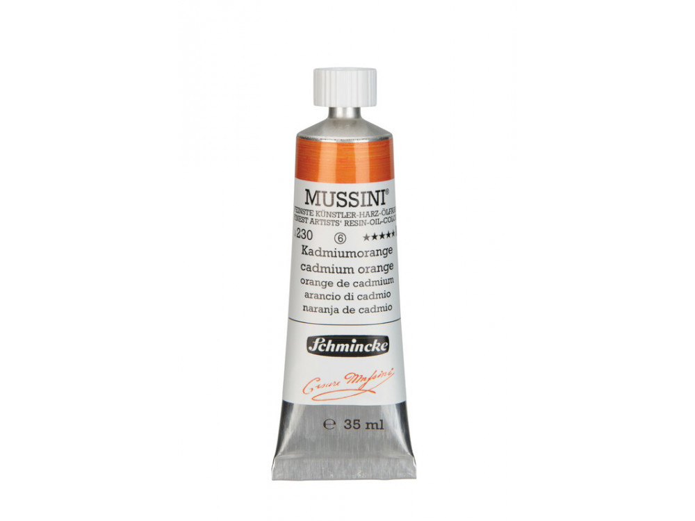 Farba olejna Mussini - Schmincke - 230, Cadmium Orange, 35 ml