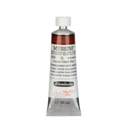 Mussini resin-oil paints - Schmincke - 365, Transparent Red Oxide, 35 ml