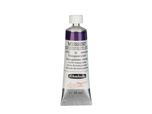 Mussini resin-oil paints - Schmincke - 472, Manganese Violet, 35 ml