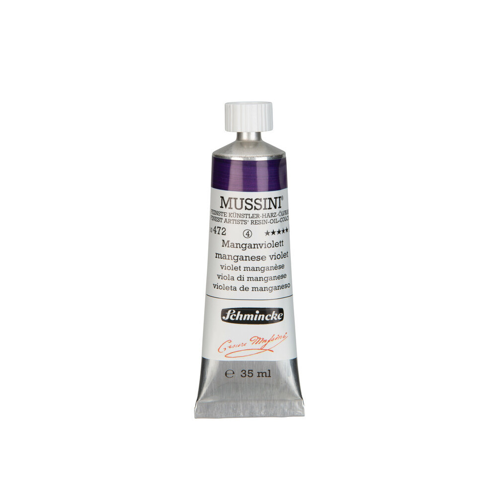 Farba olejna Mussini - Schmincke - 472, Manganese Violet, 35 ml