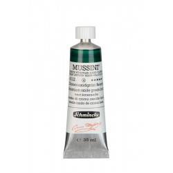 Mussini resin-oil paints - Schmincke - 512, Chromium Oxide Green Brilliant, 35 ml