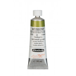 Mussini resin-oil paints - Schmincke - 530, Yellowish Green, 35 ml