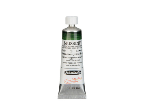 Farba olejna Mussini - Schmincke - 640, Verona Green Earth, 35 ml