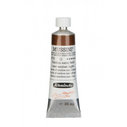 Mussini resin-oil paints - Schmincke - 670, Raw Umber Light, 35 ml