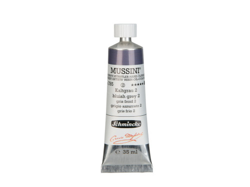 Mussini resin-oil paints - Schmincke - 785, Bluish Grey 2, 35 ml