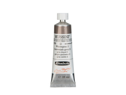 Mussini resin-oil paints - Schmincke - 788, Brownish Grey 2, 35 ml