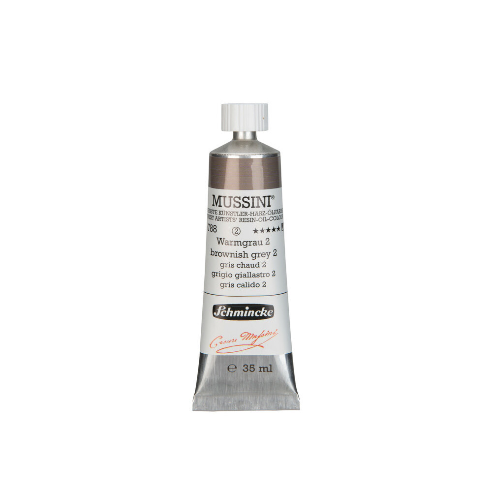 Mussini resin-oil paints - Schmincke - 788, Brownish Grey 2, 35 ml