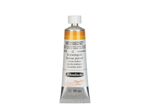 Farba olejna Mussini - Schmincke - 223, Indian Yellow, 150 ml