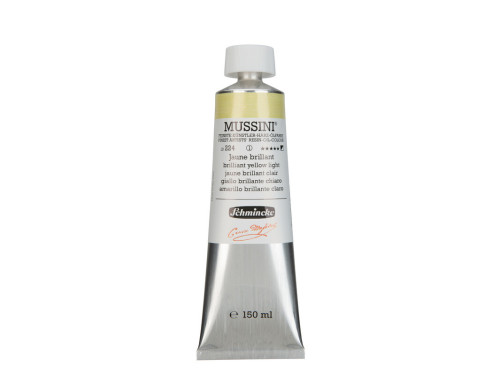 Farba olejna Mussini - Schmincke - 224, Brilliant Yellow Light, 150 ml